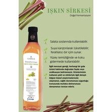Harrem Işkın Kökü Sirkesi Doğal Fermantasyon 500ml Cam Şişe