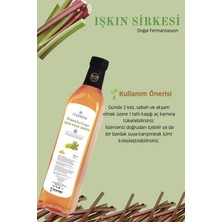 Harrem Işkın Kökü Sirkesi Doğal Fermantasyon 500ml Cam Şişe