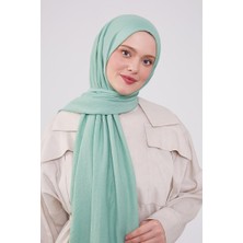 Five Scarf Su Yeşili Touch Pamuk Şal