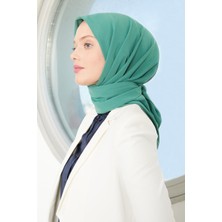 Five Scarf Yeşil Medine İpeği Eşarp