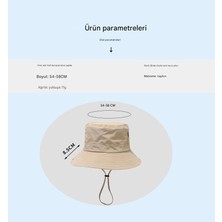 Unisex Geniş Siperlikli Outdoor Güneş Şapkası – Ayarlanabilir ve Nefes Alabilen Tasarım (Yurt Dışından)