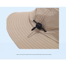 Unisex Geniş Siperlikli Outdoor Güneş Şapkası – Ayarlanabilir ve Nefes Alabilen Tasarım (Yurt Dışından)