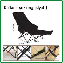 Katlanabilir Kamp Sandalyesi – Ayak Uzatmalı, Sırt Ayarlı, Taşınabilir Metal Gövdeli (Yurt Dışından)