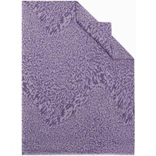 Five Scarf Lila Relax Ebruli Desen Şal