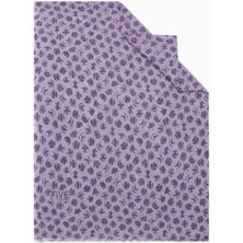 Five Scarf Lila Relax Fırça Puantiye Şal