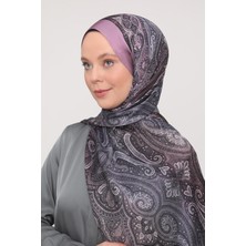 Five Scarf Lila Gölgeli Desen Brand Şal