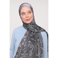 Five Scarf K.Gri Gölgeli Desen Brand Şal