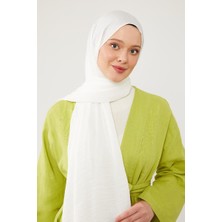 Five Scarf Beyaz Junset Şal