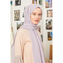 Five Scarf Lavanta Maxi Cotton Şal