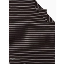 Five Scarf Acı Kahve Çizgili Harmoni Şal