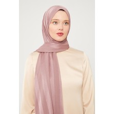 Five Scarf Gül Sim Şeritli Tokyo Şal