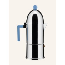 Alessi La Cupola Espresso Makinesi, 6 Fincanlık, 300 Ml, Alüminyum, Aldo Rossi Tasarımı