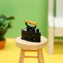 Minyatür Metal Ütü Bebek Evi Çocuk Oyuncakları Için