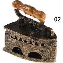 Minyatür Metal Ütü Bebek Evi Çocuk Oyuncakları Için