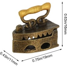 Minyatür Metal Ütü Bebek Evi Çocuk Oyuncakları Için