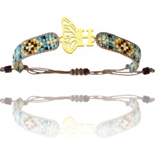 Tabitela Altın Bileklik Model 2 Harf H   G2B357 0.5 gr