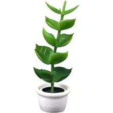 Minyatür Plastik Saksı Çiçeği Bebek Evi Çocuk Oyuncakları
