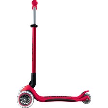 Globber Elite Deluxe Işıklı Scooter - Kırmızı