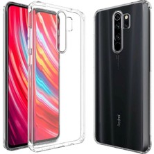Xiaomi Redmi Note 8 Pro Uyumlu Şeffaf Kılıf Ultra Koruma Hassas Ince Tasarım -Kamera Korumalı