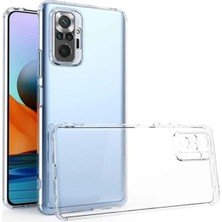 Xiaomi Redmi Note 10 Pro Uyumlu Şeffaf Kılıf Ultra Koruma Hassas Ince Tasarım -Kamera Korumalı