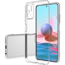 Xiaomi Redmi Note 10 / 10S Uyumlu Şeffaf Kılıf Ultra Koruma Hassas Ince Tasarım -Kamera Korumalı