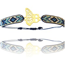 Tabitela Altın Bileklik Model 8 Harf B   G8B354 0.5 gr