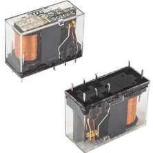 24 Volt Role Çift Kontak 8 Bacak 5 Amper HLS-14F3L-DC5V -C