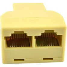 Rj 45 1 Dişi - 2 Dişi Çevirici 8P8C