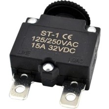 St Serisi Termik Sigorta 15 Amper 125/250VAC 32VDC (IC-271S)