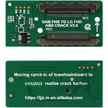 LCD Panel Flexi Repair Kart Hd Lvds To Fpc Sam Fhd To Lg Fhd Crack V2.0 QK0812D