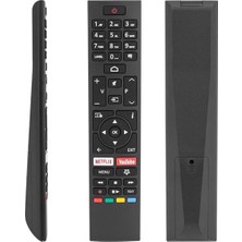 Weko Vestel RC43157 - 32FA9500 / Toshiba CT-8557 49UA2063DT / Hitachi 43HAK5751 Netflix-YouTube Tuşlu Lcd Led TV Kumandası