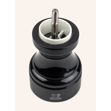 Bıstrorama Tuz Değirmeni, 10 cm Ahşap Gövde, Ayarlanabilir Öğütme, Kuru Tuz Için