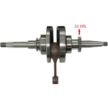 Sct 50/80 – Revival Uyumlu 22T Krank Mili – Komple Motor Krank Seti