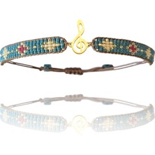 Tabitela Altın Bileklik Model 6 Müzik Notası   G6B14 0.5 gr