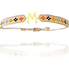 Tabitela Altın Bileklik Model 3 Harf M   G3B689 0.5 gr