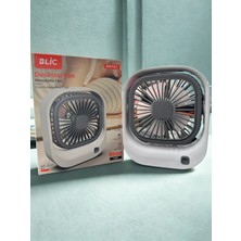 Blic Rose Teknoloji 250mah Bataryalı 3 Kademeli 8000rpm Taşınabilir Masaüstü Fan