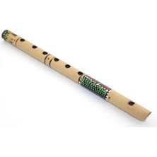 Bambu Batikli Flüt 30 cm