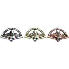 Akıllı Durak Istanbul Temalı Metal Magnet Model 2
