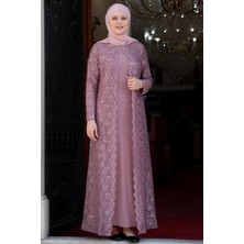 Papatya - Elbise - Pudra - ISR502