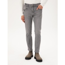 Pierre Cardin Erkek Gri Denim Pantolon 1968471