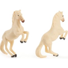 12 Adet Mini Aksiyon Figürleri At Oyuncak Modeli Simülasyonu Pvc Minyatür At Hayvanları Oyuncak Oyun Seti Çocuklar Için Eğitici Oyuncak (Yurt Dışından)