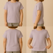 Düz Renk Çocuk T-Shirt