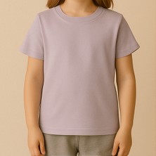 Düz Renk Çocuk T-Shirt