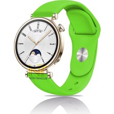 Huawei Watch Gt4 / Gt5 / Gt6 41mm ile Uyumlu Yumuşak Jel Silikon Spor Kordon 18mm