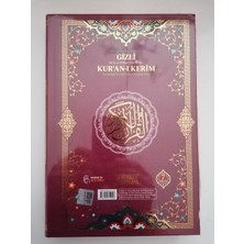Gizli Kuran-I Kerim Elmalılı Hamdiyazır Meali Transkriptli Türkçe Okunuş Orta Boy