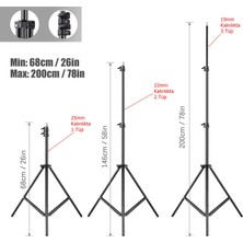 Ürün , Reklam , Moda , Makyaj , Stüdyo Için 70CM Octagon Softbox 45W Ampullü LED Sürekli Işık