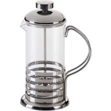 Paslanmaz Çelik Gövdeli French Press Kahve ve Çay Demleme Aparatı