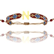 Tabitela Altın Bileklik Model 1 Harf N   G1B671 0.5 gr