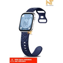 Huawei Watch Fit 3 / Fit 4 / Fit 4 Pro Uyumlu Leopar Desenli Silikon Kordon / Strap