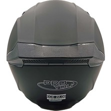 Proyou Güneş Gözlüklü Yarım Kask - Açık Kask